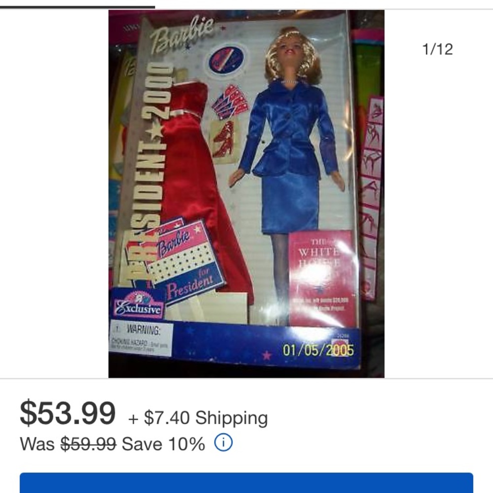 President 2000 Barbie - Picture 6 of 7